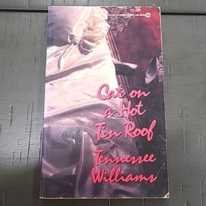 VTG Cat on a Hot Tin Roof by Tennessee Williams Play Paperbook Book